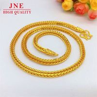 Kalung Tulang Ular Thailand Pria Emas, Fashion Populer, Penjualan Langsung Pabrik, Perhiasan Kalung Elegan, Grosir