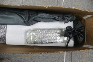 Toldo de Aluminio Rígido de 2m con Tela Oxford, Impermeable para las Cuatro Estaciones, Autoportante, de 270 Grados, con Luces Integradas para Camioneta o Autocaravana - Product Image 4