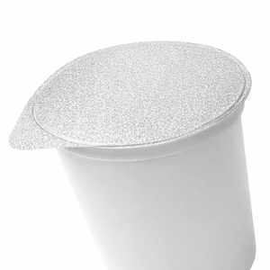 Tapas de aluminio troqueladas para yogur |   Lámina de Sellado Térmico para Tapas |   Suministro OEM de Vasos para Productos Lácteos con Impresión Personalizada - Product Image 2