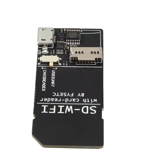FYSETC SD-WIFI with Card-Reader Module Run ESP Web Dev Onboard USB to Serial Chip Wireless Transmission Module for S6 F6 Turbo