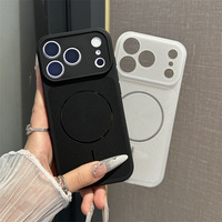 Coque magnétique personnalisable antichoc en PC dépoli avec maille, nouvelle couleur, forte adhérence, pour iPhone 18 17 Pro Max – Vente chaude