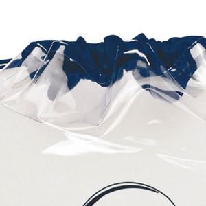 Custom Logo <b>Clear</b> Folding Drawstring <b>Backpack</b> Bag for Sport Travel - Product Image 2