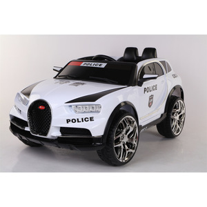 Coche de policía eléctrico para niños, juguete montable de 12V recargable para niños de 2 a 4 años - Product Image 2