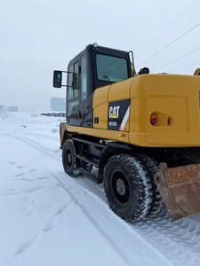 Excavatrice sur pneus d'occasion Caterpillar M315D2 de 15 tonnes, peinture d'origine, avec pompe hydraulique haute performance - Product Image 4