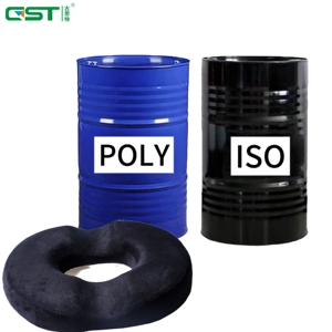 เบาะรองนั่งสำหรับบรรเทาอาการริดสีดวงทวาร ยี่ห้อ GST ยอดนิยม วัสดุรองนั่งแบบโปร่ง ระบายอากาศได้ดี - Product Image 2