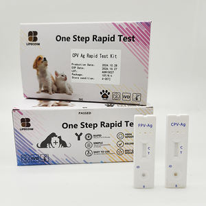 Kit de <span class=keywords><strong>test</strong></span> rapide Lifecosm pour le <span class=keywords><strong>parvovirus</strong></span> canin (CPV) et le coronavirus canin (CCV) sur les excréments de chien, <span class=keywords><strong>test</strong></span> rapide en 5 à 10 minutes, certifié GMP ISO - Product Image 3