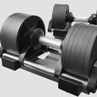 Équipement de musculation de haute qualité Freeman, ensemble d'haltères réglables 20 kg, 32 kg, 40 kg