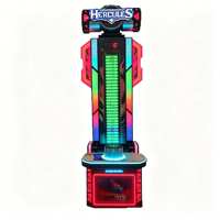 Machine d'arcade de boxe ludique à monnayeur, jeu de test de force Hercules avec marteau, pour parc d'attractions intérieur