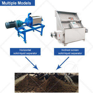 Máquina Deshidratadora de Residuos Avícolas por Extrusión de Tornillo OCEAN, Separador Automático de Sólidos y Líquidos para Estiércol de Cerdo - Product Image 5