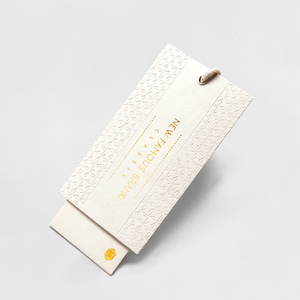 Étiquettes personnalisées à accrocher pour vêtements, cartes de marque pour hommes et femmes, livraison gratuite - Product Image 4