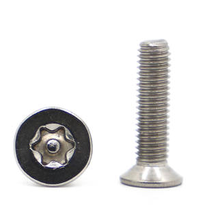 Großhandel SS304 Edelstahl Torx-Stiftschrauben mit Flachkopf und Sicherheitsprofil - Product Image 2
