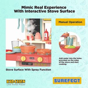 Ensemble <span class=keywords><strong>de</strong></span> <span class=keywords><strong>jeu</strong></span> <span class=keywords><strong>de</strong></span> <span class=keywords><strong>cuisine</strong></span> avec Simulation <span class=keywords><strong>de</strong></span> vapeur sonore <span class=keywords><strong>de</strong></span> lumière réaliste-jeux d'intérieur jouet <span class=keywords><strong>de</strong></span> <span class=keywords><strong>cuisine</strong></span> avec sortie d'eau pour enfants - Product Image 4