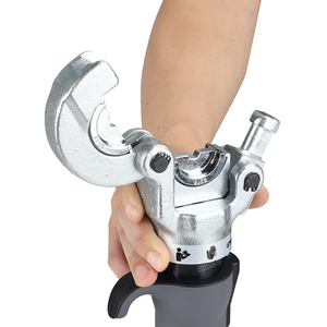 ES-300 Battery-Powered Hydraulic Crimping <b>Tool</b> - Straight Handle Cable Crimper ES-300 Battery Powered Cable Crimping To - Product Image 3
