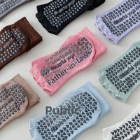Chaussettes de yoga à 5 orteils ouvertes, antidérapantes, courtes, sans couture, en coton/polyester/spandex, pour femmes, pour le printemps et le sport