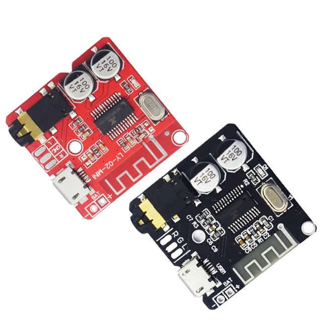 Bluetootooth Audio Receiver Board Bluetooh 5.0 MP3 Lossless Decoder Board Wireless Stereo Music Module 3.7-5V XY-BT-Mini