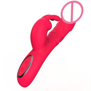 Nieuwe G-spot Rabbit Vibrator 10 Frequentie Vibratie Clitorale Massage Siliconen Waterdicht Koppel Seks Speelgoed - Product Image 3