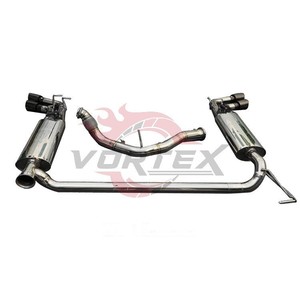 ท่อไอเสีย SS304เทอร์โบด้านหลังแบบเต็มสำหรับ Mercedes G350 2.0T ท่อไอเสีย valvetronic ทางออกด้านข้างแบบ W464พร้อมปลายคาร์บอน downpipe - Product Image 3