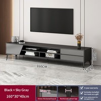 Meuble TV et console de luxe modernes et minimalistes, compact, sur pied, pour petits salons ; Origine Chine Modèle 89