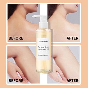 Venta al por mayor Gel de ducha Espuma suave Intensamente nutrida Hidratante Jojoba Rosehip <span class=keywords><strong>Lightning</strong></span> Body Wash Oil - Product Image 5