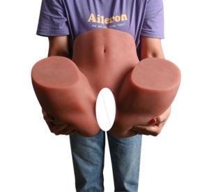 Masturbador Masculino Realista con Glúteos Grandes, Juguete Sexual de TPE de 17 kg para Hombres, Muñeca de Tamaño Real con Vagina y Ano Ajustados, Stock en EE. UU. - Product Image 1