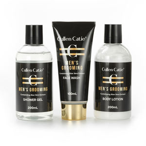 L'ensemble de <span class=keywords><strong>bain</strong></span> de toilettage pour hommes contient un gel <span class=keywords><strong>douche</strong></span>, une lotion pour le corps et un nettoyant pour le visage comme cadeau de <span class=keywords><strong>bain</strong></span> spécialement pour les hommes - Product Image 6