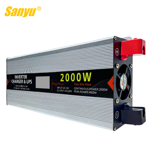 2000W Pure Sine Wave Uninterruptible <b>Power</b> <b>Supplies</b> Converter Single Phase 12V 220V Home Backup 10A Output - Product Image 1