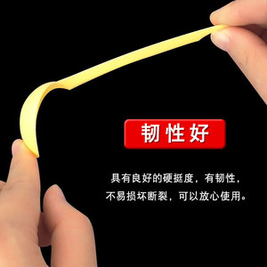 Disposable <b>Plastic</b> Dessert Spoon Small Round Spoon For Ice Jelly Double Skin Milk Fruit Salad PP Material Party Use - Product Image 1
