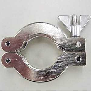 Conector sanitario de acero inoxidable NFK Nanguo Industrial V-KF-TE para conexión de tubos de vacío - Product Image 4