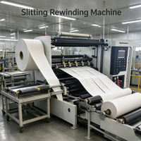 Machine de découpe et de rembobinage de film laminé en papier kraft avec contrôle de tension constante
