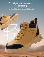 Chaussures de sécurité GUYISA, haute qualité, tige en microfibre imperméable, bottes de sécurité industrielles avec embout en acier