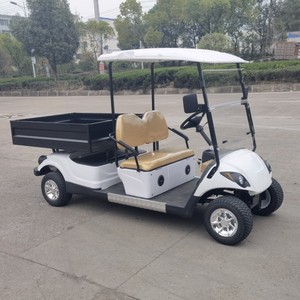 2 koltuk yardımcı golf arabası arka kargo kutusu/golf arabası kargo yatağı ile - Product Image 4