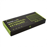 Boîtes en carton ondulé pour accessoires informatiques personnalisés, emballages de clavier, boîtes d'expédition pour produits électroniques
