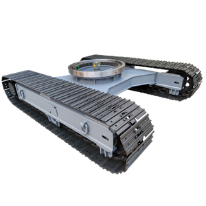 Châssis <span class=keywords><strong>de</strong></span> piste haute performance personnalisé en usine, capacité <span class=keywords><strong>de</strong></span> charge 30 tonnes, train <span class=keywords><strong>de</strong></span> roulement pour grues sur chenilles et excavatrices lourdes - Product Image 2