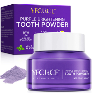 YECUCE Poudre blanchissante <span class=keywords><strong>pour</strong></span> <span class=keywords><strong>les</strong></span> <span class=keywords><strong>dents</strong></span>, fraîcheur respiratoire, favorise la santé bucco-dentaire, éclaircissante, poudre blanchissante <span class=keywords><strong>pour</strong></span> <span class=keywords><strong>les</strong></span> <span class=keywords><strong>dents</strong></span> <span class=keywords><strong>de</strong></span> couleur violette - Product Image 4