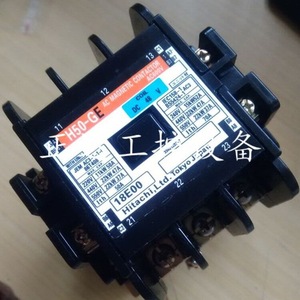 Contactor CC Hitachi H50-GE 24V 48V 110V 220V Normalmente Abierto Unipolar Control Eléctrico - Product Image 3