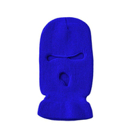 Bonnet de ski tricoté unisexe pour adulte, 3 trous, écologique, couvre-visage intégral, vente en gros