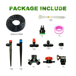 Système d'irrigation <span class=keywords><strong>goutte</strong></span> <span class=keywords><strong>à</strong></span> <span class=keywords><strong>goutte</strong></span> 40M DIY <span class=keywords><strong>Tuyau</strong></span> d'<span class=keywords><strong>arrosage</strong></span> automatique Kits de micro <span class=keywords><strong>arrosage</strong></span> <span class=keywords><strong>goutte</strong></span> <span class=keywords><strong>à</strong></span> <span class=keywords><strong>goutte</strong></span> avec goutteur réglable - Product Image 4