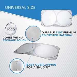 Xiangta 170T 190T 210T Parasoles de ventana de coche a prueba de rayos UV Cubierta de parasoles de coche completo en verano para Skoda Rapid - Product Image 6