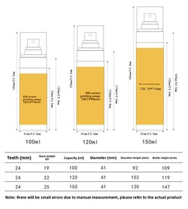 بخاخ تعبئة وتغليف بلاستيك مخصص من من من فضلك من من من فضلك من أجل الشعر الناعم باللون الأسود - Product Image 3