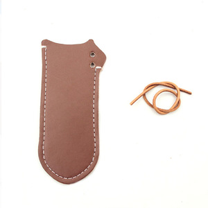 Outdoor camping leather pot handle cover, heat-insulating frying pan handle protector. - Product Image 5
