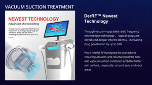 Máquina <span class=keywords><strong>de</strong></span> Rejuvenecimiento Facial con Microagujas RF Fraccionadas No Invasiva, Compatible con EU/US, para Eliminación <span class=keywords><strong>de</strong></span> Estrías - Product Image 2