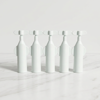 Tube en plastique souple jetable vide 1ml 2ml 3ml 5ml Emballage d'échantillons cosmétiques à usage unique pour crème pour les yeux, sérum pour le visage, huile essentielle