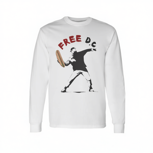 Maglietta a maniche lunghe Free Dc Washington Dc Sandwich Guy - Product Image 2