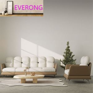Sofá Seccional Nórdico Moderno, Sofá de Tela Simple para Apartamentos Pequeños, Diseño de Lujo Ligero para el Hogar, Estilo Moderno para Sala de Estar - Product Image 6