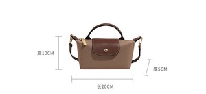 Novedad 2026: Bolso de hombro cruzado unisex de lujo con cremallera, de tela Oxford, mini, informal, económico y a la moda, con cadenas. - Product Image 6