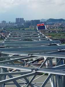 132kv đường dây truyền tải trên không đánh dấu máy bay tắc nghẽn Đèn năng lượng mặt trời được hỗ trợ hoàn chỉnh với đèn, năng lượng mặt trời, tấm, Pin - Product Image 4