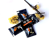 Machine d'emballage automatique en sachets pour miel liquide et confiture avec pompe doseuse servo, 40 sachets par minute