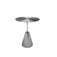 Style polyvalent, idéal pour les ambiances intérieures et extérieures élégantes, combinaison table et chaise en acier inoxydable pour salon de thé, café