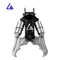 Concasseur hydraulique pour béton certifié ISO 9001, excavateur sous certification CE, force de concassage élevée, robuste et durable