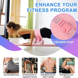 Ceinture de poussée de hanche pondérée Booty d'exercice réglable pour <span class=keywords><strong>pont</strong></span> <span class=keywords><strong>fessier</strong></span> - Product Image 4